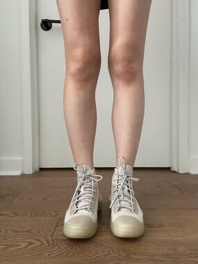 CONVERSE All Star Disrupt CX High Top Pale Putty/White